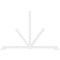 Ekena Millwork Vanguard Architectural Grade PVC Gable Bracket, 108"W x 72"H x 2"D x 4"F, 16/12 Pitch GBP108X72X0204VAN00 - alternate 3